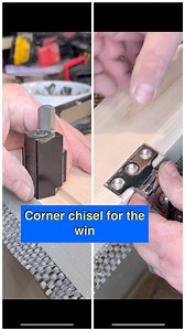 26K views · 424 reactions | These corner chisels are amazing. I’ve had this one for at least 15 years and it’s always nice to bring it out and use it! #chisels #tools #workshop #woodworking #woodworkforall #carpenteria #herramientas #woodshop #handtools #woodworkingtools #makersgonnamake #garagewoodshop #woodworkinglove | Newman Specials Custom Woodworking | Facebook