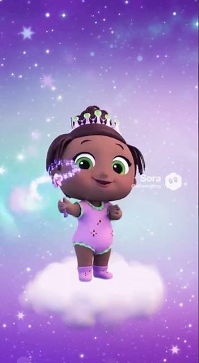 Super why - princess presto baby transformation Sora