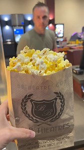 If you tried this popcorn, you would want to eat it all day too. #bbtheatres #popcorn #moviepopcorn | B&B Miami Cineplex