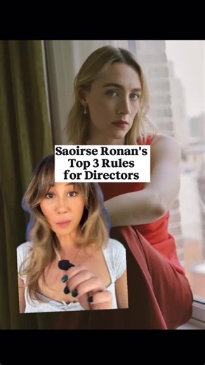 Backstage on Instagram: "Saoirse Ronan reveals her top three rules for directors, which is insight every filmmaker and actor should hear. Tap the link in bio to revisit our cover story. . . . #Backstage #SaoirseRonan #Advice #Director #Acting #Movies #Tips"