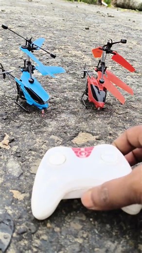 rc Remote Control Helicopter unboxing 2 RC helicopters Red and green colour