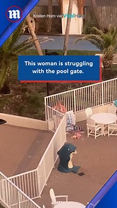 335K views · 679 reactions | This woman needs some help getting out of the pool area. | Daily Mail Video | Facebook