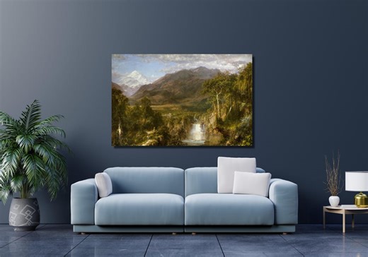 Edwin Church Canvas: the Heart of the Andes Wall Art - Etsy UK