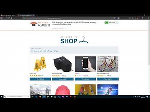 SQL injection vulnerability in WHERE clause allowing retrieval of hidden data (Video solution)