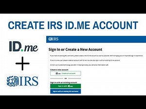 Create Your IRS ID.me Account in Just Minutes | Full Setup Guide