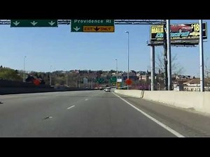 MA 146 (Exits 13 to 8) southbound