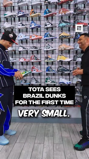 Complex Sneakers | The “Brazil” Nike Dunk took Tota back home 🥹 Powered by @Sprite LINK IN BIO for full episode | Instagram