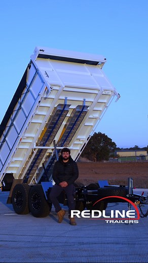 19K views · 391 reactions | Tippers don't come Stronger or Safer then this, 4.5T rated. Bosch ABS. Digger ramps. Builder’s sides. Built tough, Built smart. Take a look at the Redline Builders Trailer in action: | Redline Trailers | Facebook