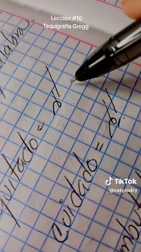 Cómo funciona un taquigrafo: Lección 10 de Taquigrafía Gregg