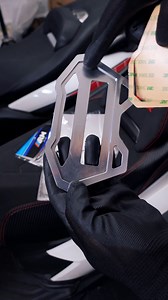 ARM Click 125i 150i v2 Panel Gauge Protector Cover Premium Full CNC Aluminum Speedometer Garnish With 3M Double-Sided Adhesive #surfymotorcyclephilippines #click125v2 #click150iv2 #motorcycleparts #motorcycleaccessories | Surfy Motorcycle