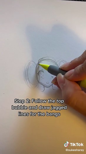 How to Draw Anime Pigtails Tutorial