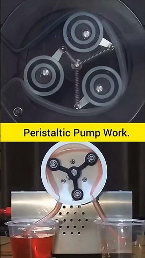 peristaltic pump operating mechanism #technology #design #engineering #techtech #mechanical