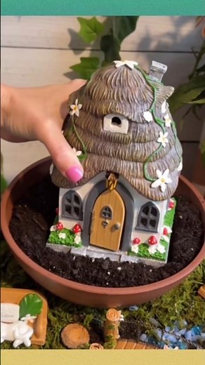 diy fairy garden tutorial #fairygarden #fairy #fairyhouse
