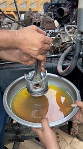 Truck engine piston ring replacement unfreezemyaccount #foryoupage #tik_tok #tips #engine #DIY #mechanic #mechanic #Repair #reelsfacebook #videoviralシ #reels | Skills man