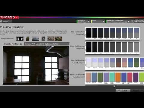 Calibrating Windows Computer Monitor with CalMAN RGB