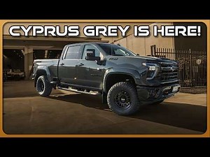 First Look: Cypress Grey 2025 2500 HD — Full Build & Walkaround
