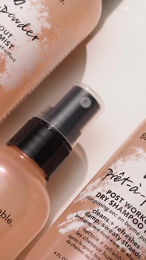 Shake & spritz whenever sweaty hair needs an instant clean. Try it before it sells out again. | Bumble and bumble.
