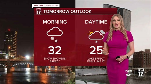 Tuesday night forecast: Snow by dawn, and colder