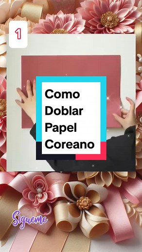 12 Formas de Doblar Papel Coreano Fácil y Rápido