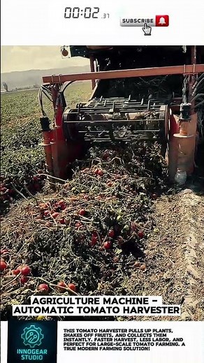 Agriculture Machine – Automatic Tomato Harvester