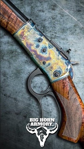 Big Horn Armory Exhibition Grade Case Color Hardened Rifle