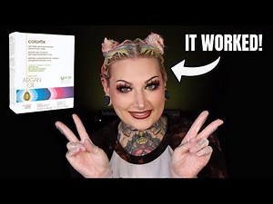 ARGAN OIL COLOR FIX FOR SEMI PERMANENT HAIR COLOR