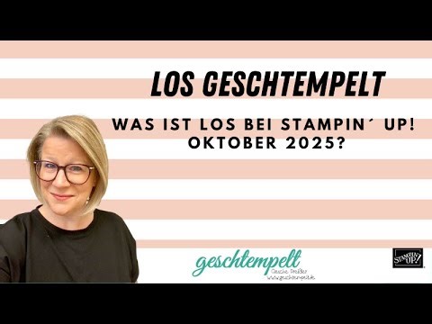 Get stamping - what's happening at Stampin' Up! in October 2025!