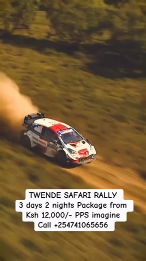 SPOTON VACATIONS | TWENDE WRC RALLY NAIVASHA 🏁 3 DAYS | 2 NIGHTS PACKAGES ***LIPA MDOGO MDOGO*** Dove Nest Lodge – FB • PPS: 12,000 • Single: 17,000... | Instagram