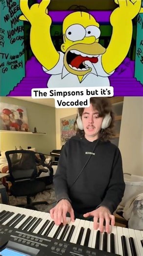 The Simpsons but it’s Vocoded #vocoder