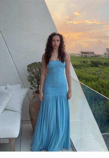 Girl in blueeee | blue dressed girl