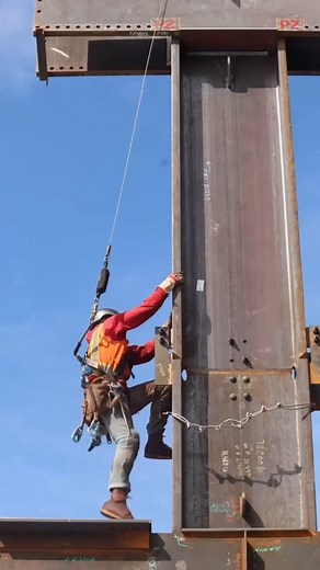 233 reactions · 27 shares | That climbing skill credit: TT justin.sullivan.433 #ironworker #ironworking #constructionlife #steelconstruction | LineCrate Nation | Facebook