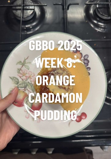 GBBO 2025 Week 8: Orange and Cardamon Steamed Puddings