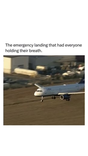 Answer All Questions on Instagram: "In 2005, JetBlue Flight 292 faced a terrifying ordeal when its nose landing gear jammed sideways shortly after taking off from Burbank, California. Pilot Scott Burke calmly circled for hours to burn fuel while passengers watched live news coverage of their own flight on the onboard TVs, creating a tense and unforgettable scene captured by AIR7 HD from KABC Los Angeles. When the plane finally landed at Los Angeles International Airport, Burke executed a flawles