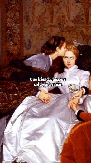 The Reluctant Bride - silent resistance in satin #history #art