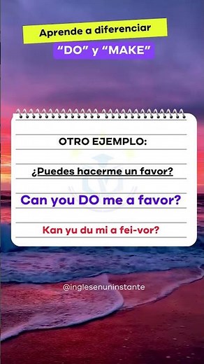Aprende la diferencia entre "Do" y "Make" en inglés: ¿Cuál usar? |#english #ingles #aprenderingles