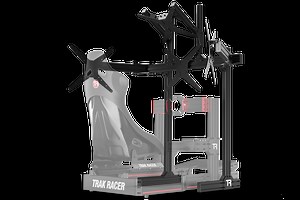 Large Freestanding Quad Monitor Stand