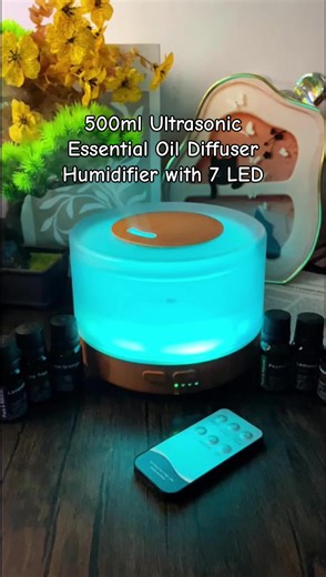 The entire house is filled with pleasant scents.#humidifier #essentialoil #diffuser #essentialoildiffuser #difusordearomas