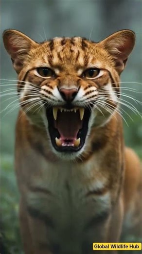 Asiatic Golden Cat Facts | Asia's Most Powerful Mysterious Medium Wild Cat | Wildlife Documentary 4K