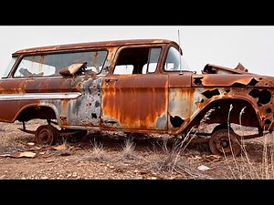1955 Chevrolet Suburban Restoration Found for $10 | Barn Find ASMR Rebuild