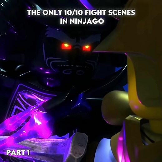 Top 6 Best Fight Scenes in Lego Ninjago - Master Wu and More!