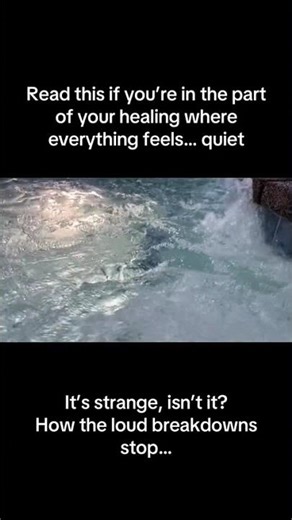 Suddenly it’s just you and yourself