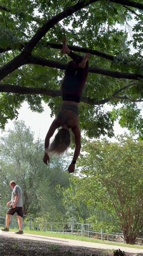Nobody Cares If You're Weird at the Park 😂 Be Yourself & Swing From Trees Freely