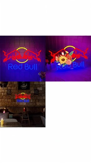 Adjustable Brightness Bull Neon Light LED Wall Art Decor Lamp, USB Powered Dimmable LED Sign for Business Bars Shops Bedroom Decoration #flashlights #customlighting #ledbulb #ledlightnightstand #christmaslight #lighteddecor #redlighttherapyathome #luminancered #homeelectrical #makeupbagwithlights