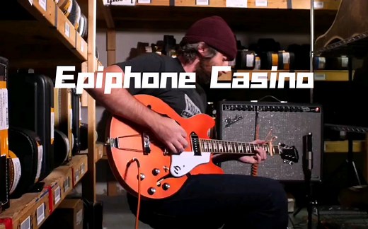 Epiphone Casino电吉他讲解展示演奏