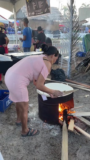 Traditional Cassava Bread Making Process | Indigenous Guyanese Recipe