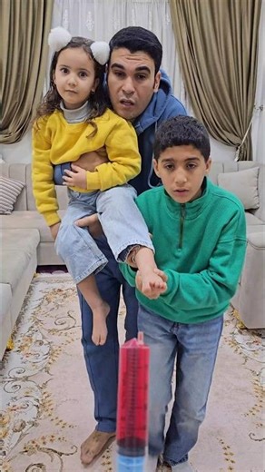 Big Injection for baby 💉👶🏻💔😭