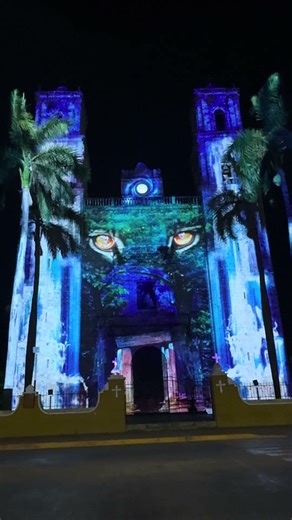 Projection mapping of Iglesia de San Servacio in Valladolid