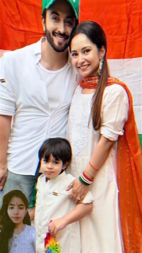 Dheeraj dhoopar Celebrates Republic day with her Family 🇮🇳😍 #republicday #tvstar #trending