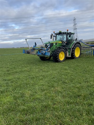 New 12m Tramspread Dribble Bars in Action Today