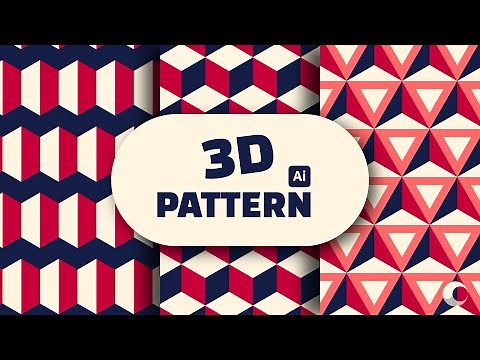 Mastering 3D Pattern Design in Adobe Illustrator - Step-by-Step Tutorial